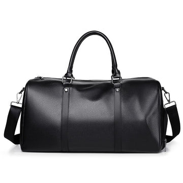 Cylindrical Duffle Bag with Detachable Shoulder Strap & Independent Shoe Compartment for Unisex Daily Travel Matching