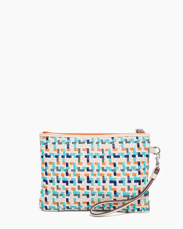 Woven Wristlet Pouch